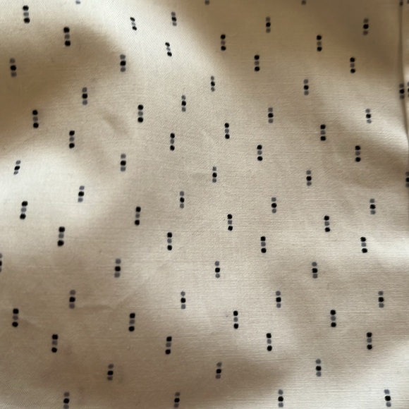 Banana Republic White Patterned Riley Shirt Size 14 NWT - Picture 10 of 11